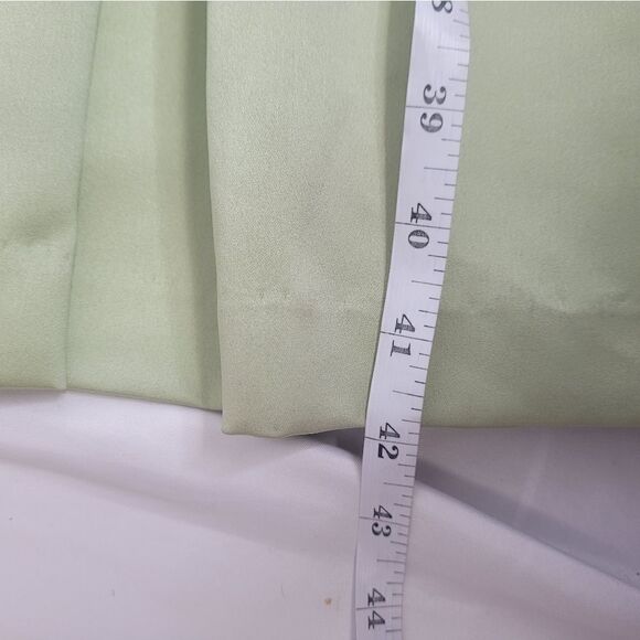 VINTAGE 80s does 50s dress Cache fit and flare green and black M - Picture 12 of 12